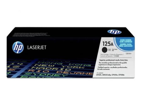 Genuine HP 125A CB540A Black Toner Cartridge 2,200 Prints