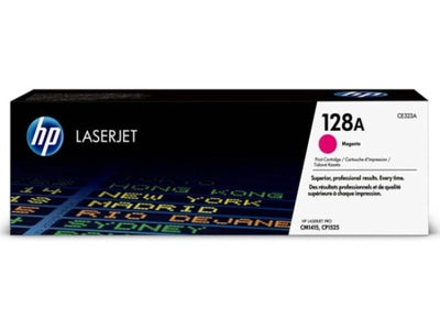 Genuine HP 128A  CE323A Magenta Toner Cartridge 1,300 Prints