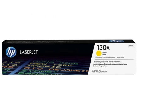 Genuine HP 130A CF352A Yellow Toner Cartridge 1,000 Prints