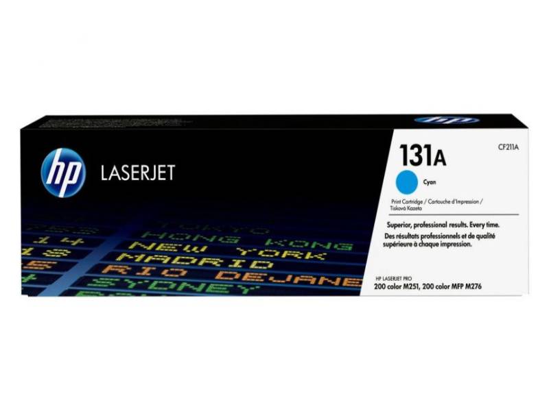 Genuine HP 131A CF211A Cyan Toner Cartridge 1,800 Page