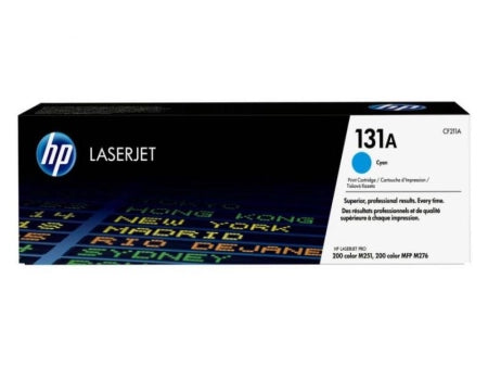 Genuine HP 131A CF211A Cyan Toner Cartridge 1,800 Pages