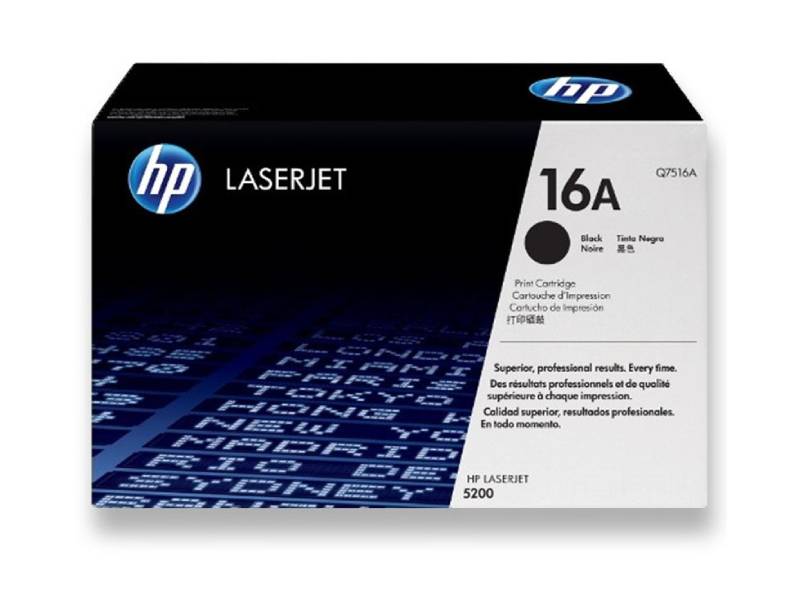 Genuine HP 16A Q7516A Toner Cartridge - 12,000 Page