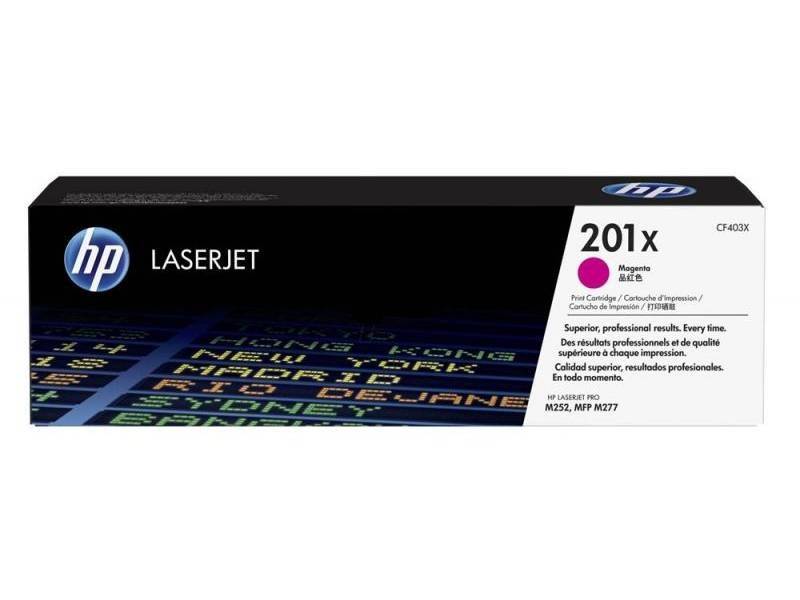 Genuine HP 201X CF403X Magenta Toner Cartridge 2,300 Print