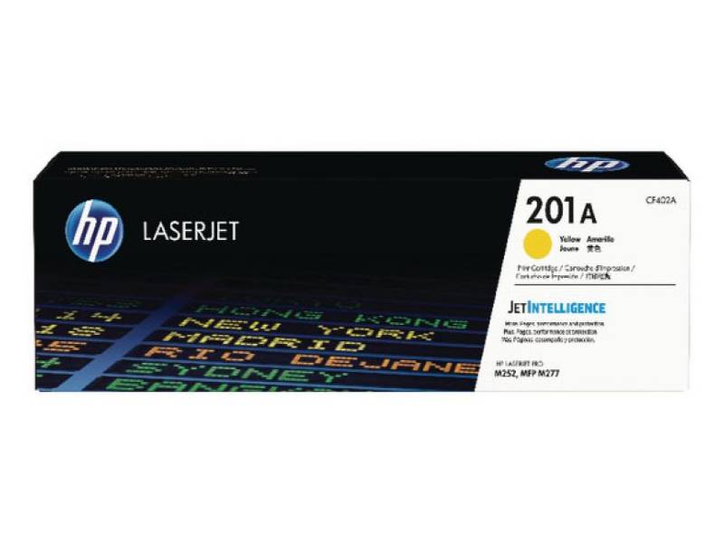 Genuine HP 201A CF402A Yellow Toner Cartridge 1,400 Print