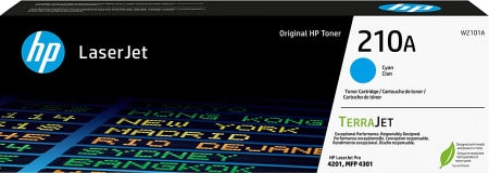 Genuine HP 210A Cyan Toner Cartridge W2101A 1,800 Prints