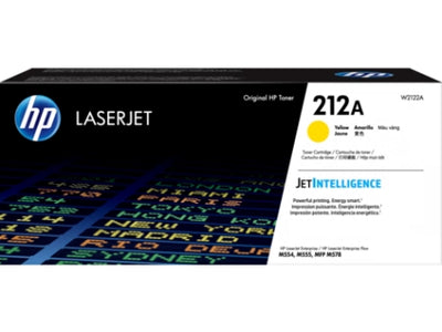 Genuine HP 212A W2122A Yellow Toner Cartridge