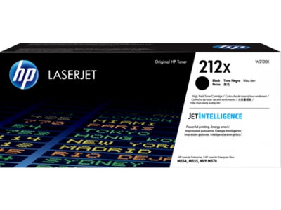 Genuine HP 212X W2120X Black Toner Cartridge 13k pages