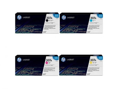 Genuine 4 Pack HP 307A Toner Cartridge [1BK,1C,1M,1Y]