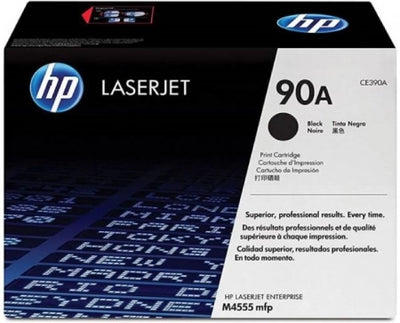 Genuine HP 90A CE390A Black Toner Cartridge 10,000 Prints