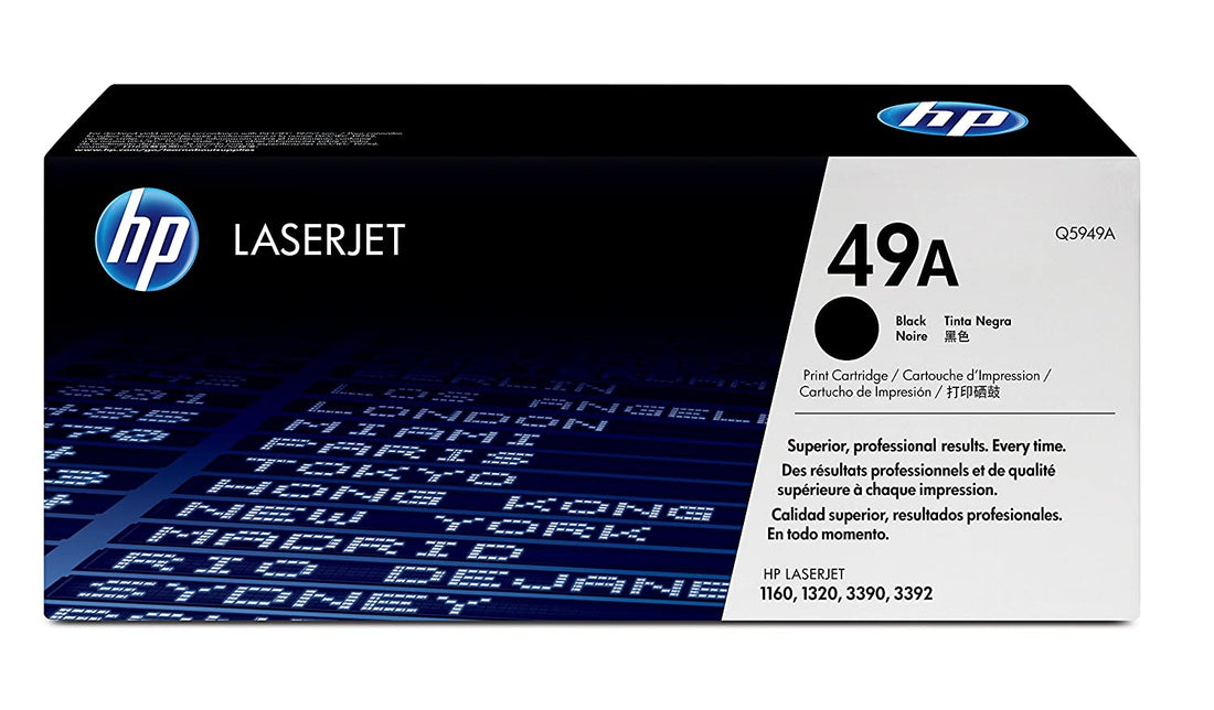 Genuine HP 49A Q5949A Black Toner Cartridge 2,500 Print