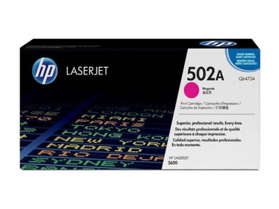 HP 502A Q6473A Magenta Genuine Toner Cartridge 4,000 Prints