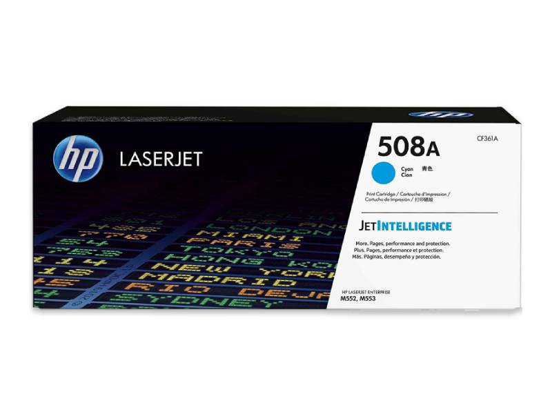 Genuine HP 508A CF361A Cyan Toner Cartridge 5,000 Print