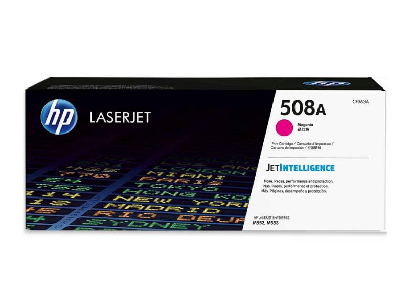 Genuine HP 508A CF363A Magenta Toner Cartridge 5,000 Print