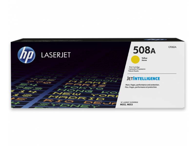 Genuine HP 508A CF362A Yellow Toner Cartridge 5,000 Print
