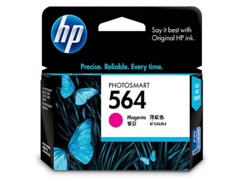 Genuine HP 564 Magenta Ink Cartridge CB319WA 300 Page