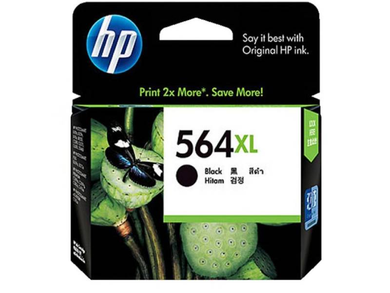 Genuine HP 564XL Black Ink Cartridge CN684WA 550 Page