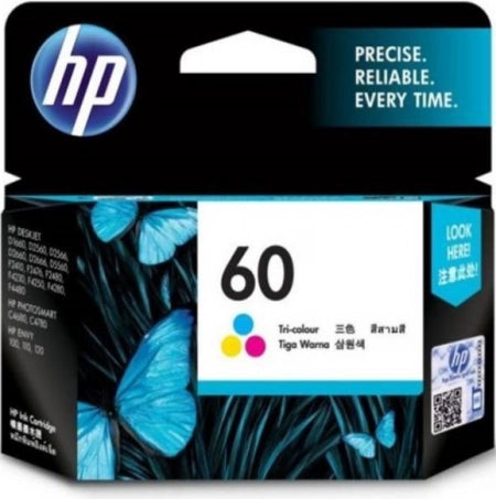 Genuine HP 60 CC643WA CMY Ink Cartridge 165 Prints