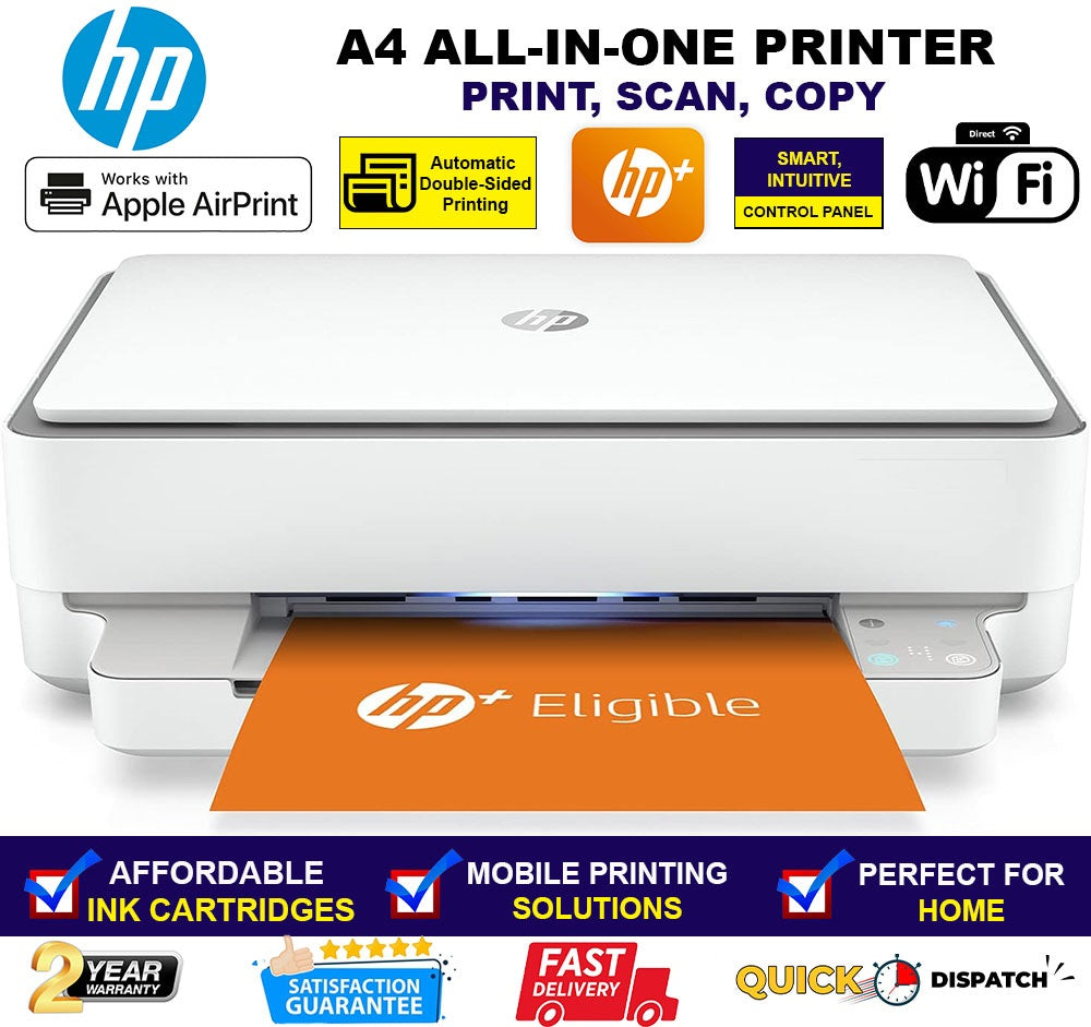 HP Envy 6020e All in One A4 Color Inkjet Wireless Printer
