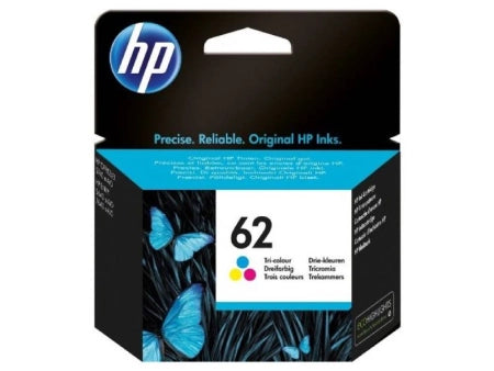 Genuine HP 62 C2P06AA CMY Ink Cartridge 165 Prints