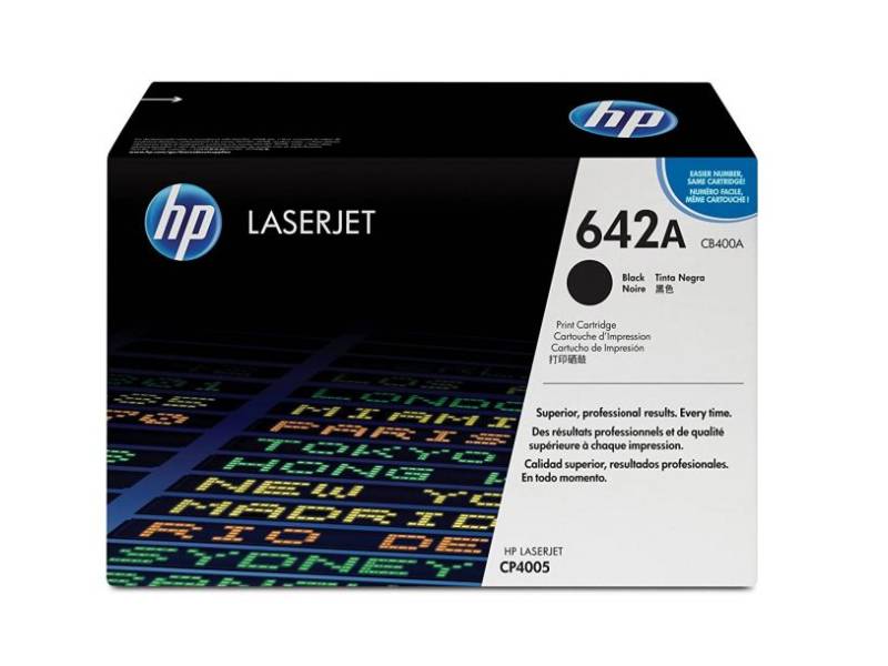 Genuine HP 642A CB400A Black Toner Cartridge 7,500 Print