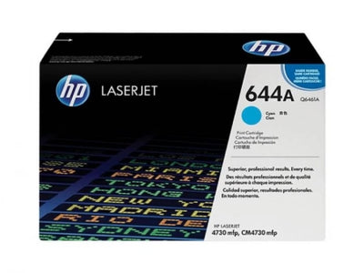 HP 644A Q6461A Cyan Genuine Toner Cartridge 12,000 Prints