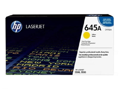 Genuine HP 645A  C9732A Yellow Toner Cartridge 12,000 Prints