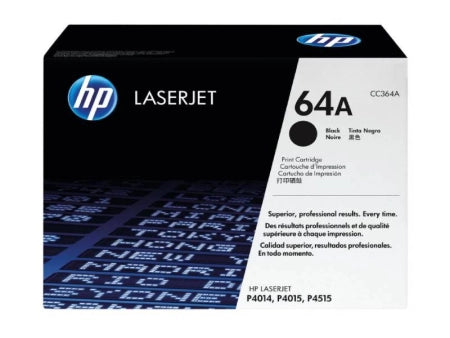 Genuine HP 64A CC364A Toner Cartridge 10,000 Pages