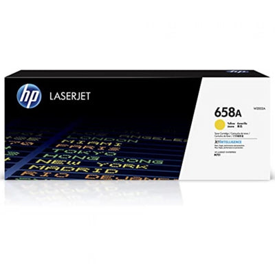 Genuine HP 658A W2002A Yellow Toner Cartridge 6,000 Pages