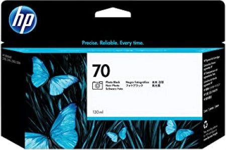 HP #70 C9449A Genuine Photo Black Ink Cartridge - Standard Yield