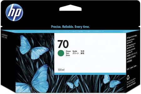 HP #70 C9457A Genuine Green Ink Cartridge - Standard Yield