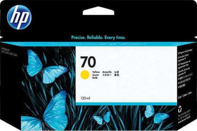 HP 70 C9454A Yellow Genuine Ink Cartridge 130 Prints