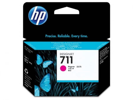 Genuine HP 711 CZ131A Magenta Ink Cartridge 450 Prints
