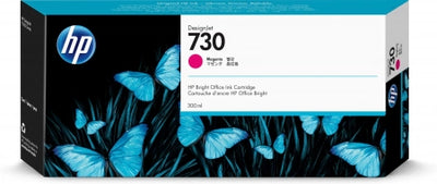 Genuine HP 730 P2V69A DesignJet Magenta Ink Cartridge 300mL