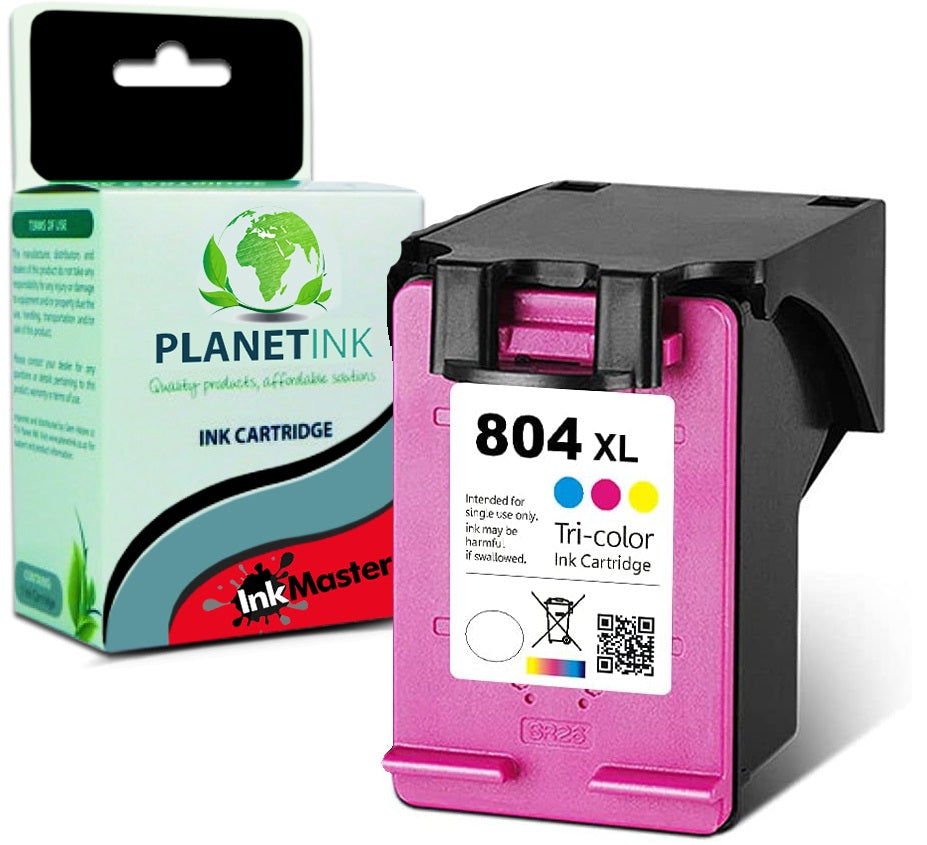 HP 804XL T6N11AA CMY Compatible Ink Cartridge 415 Print