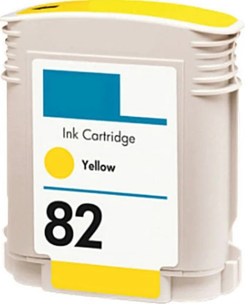 Top Banana's - HP 82 C4913A Compatible Yellow Ink Cartridge 3,200 Print