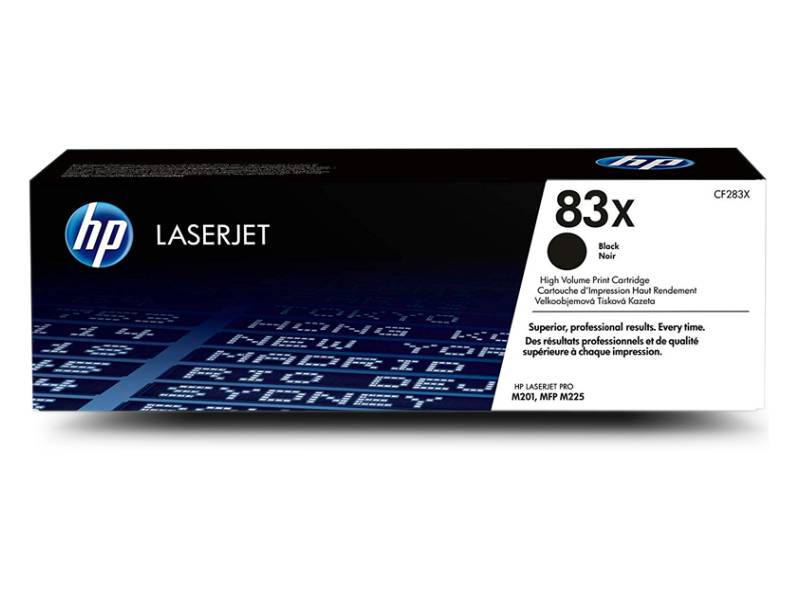 Genuine HP 83X CF283X Black Toner Cartridge 2,200 Print