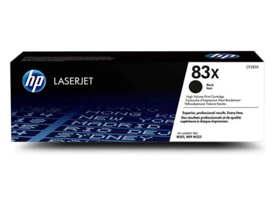 Genuine HP 83X CF283X Black Toner Cartridge 2,200 Prints