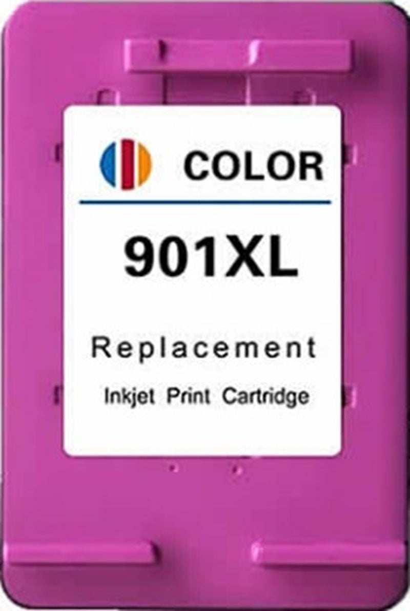 HP 901 CC656AA CMY Compatible Ink Cartridge 360 Print