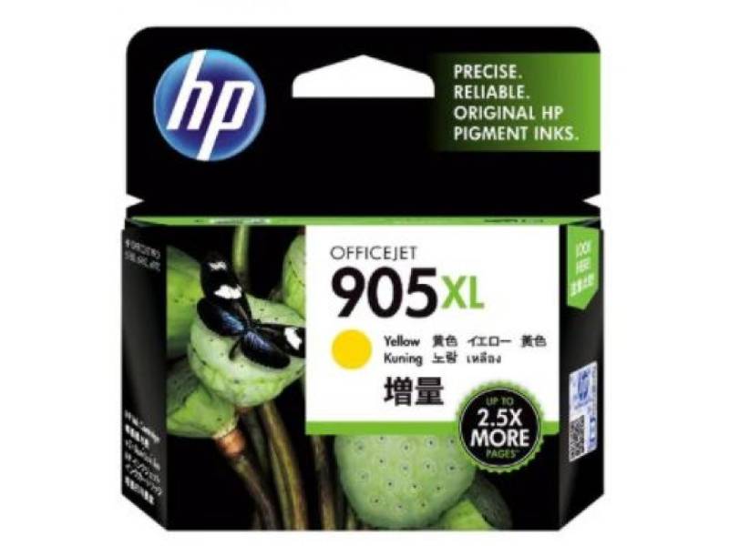 Genuine HP 905XL T6M13AA Yellow Ink Cartridge 825 Print