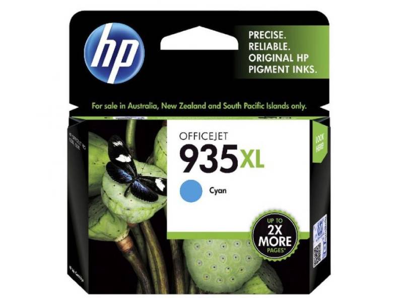 Genuine HP 935XL C2P24AA Cyan Ink Cartridge 825 Print