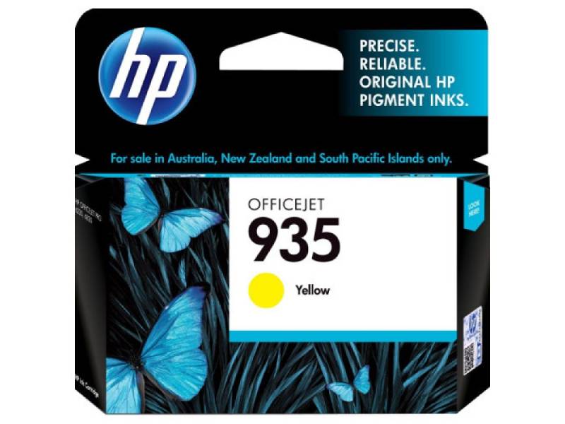Genuine HP 935 C2P22AA Yellow Ink Cartridge 400 Print