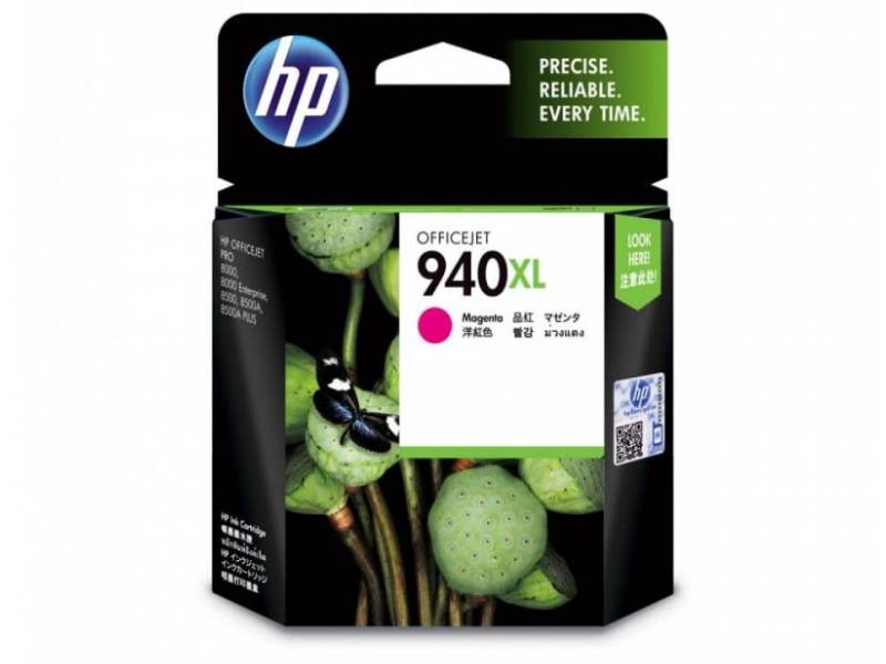HP 940XL C4908AA Magenta Genuine  Ink Cartridge 1,400 Print