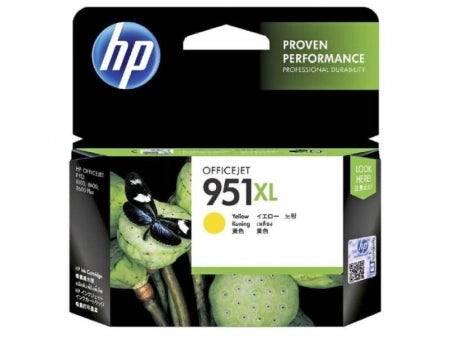 Genuine HP 951XL Yellow Ink Cartridge 1,500 Pages