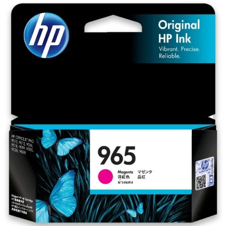 Genuine HP 965 Magenta Ink Cartridge 3JA78AA 700 Prints