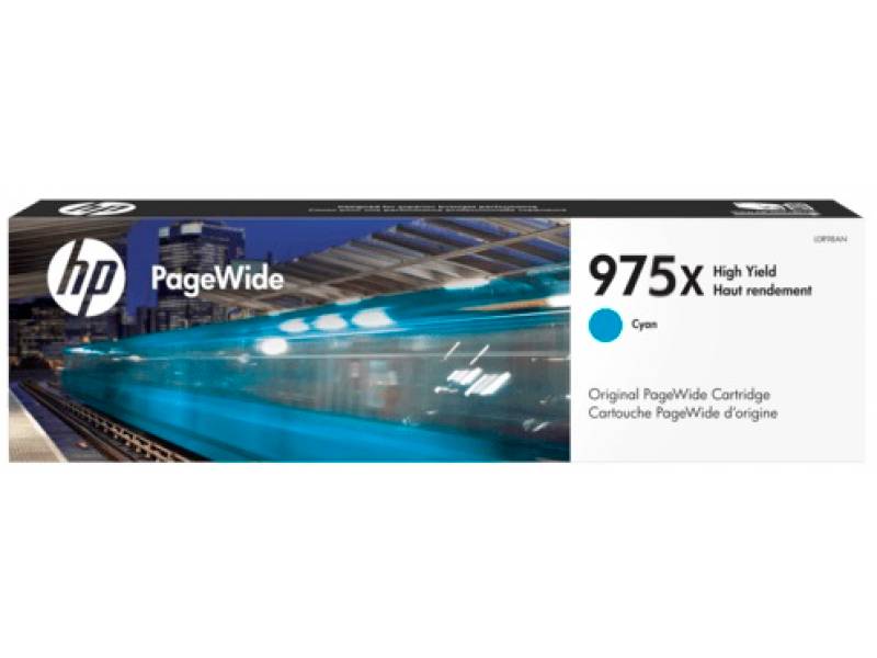 Genuine HP 975X Cyan High Yield Inkjet Cartridge L0S00AA 7,000 Print