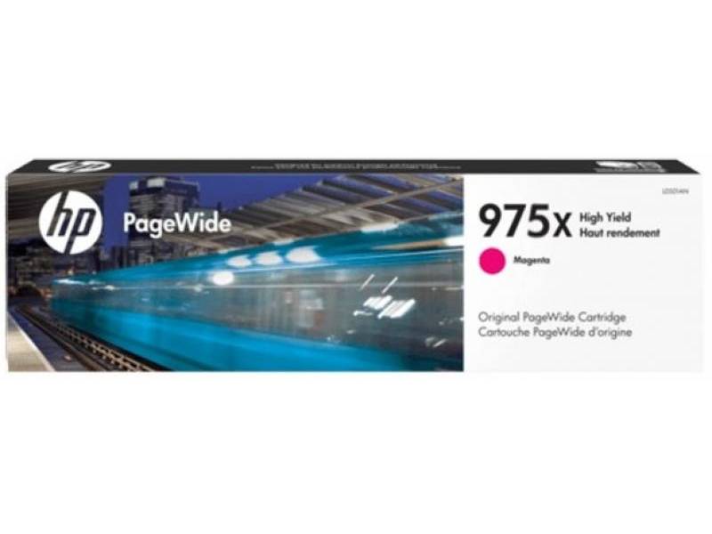 Genuine HP 975X Magenta High Yield Inkjet Cartridge L0S03AA 7,000 Print