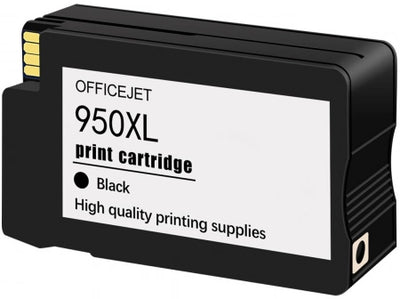 HP 950XL Black Compatible Ink Cartridge 2,300 Pages