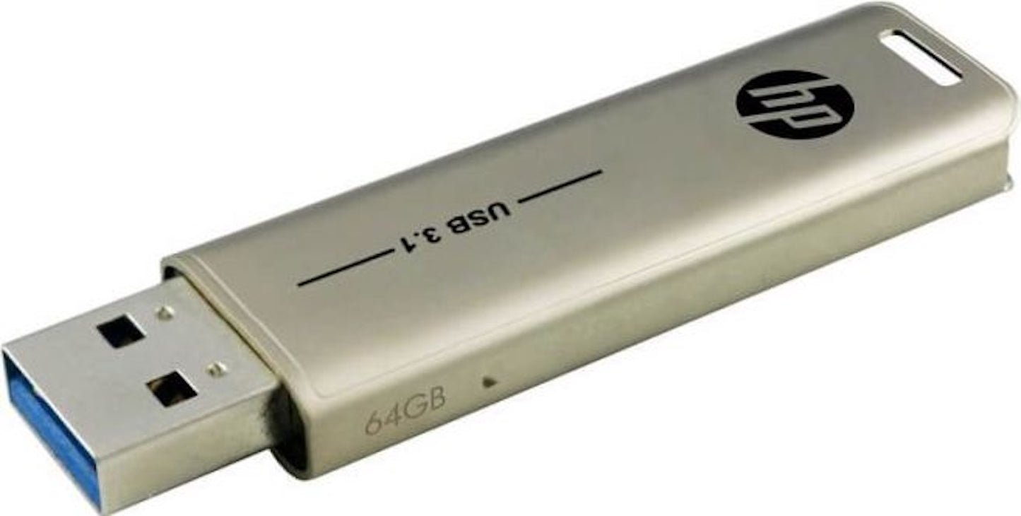 HP x796w USB Flash Drive 64GB - USB 3.1 Memory Stick HPFD796L-64