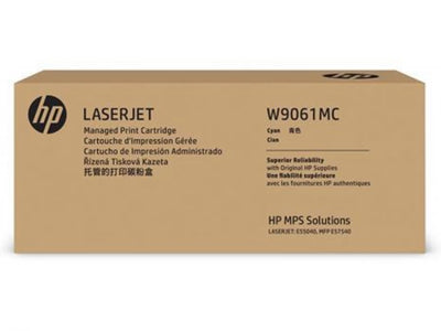 Genuine HP W9061MC Cyan Toner Cartridge 12,500 Pages For HP E57540c E57540dn E55040dn