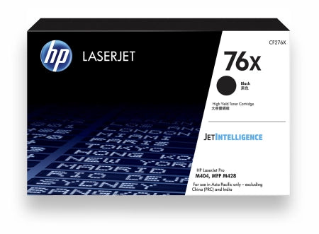 Genuine HP 76X CF276X Black Toner Cartridge 10,000 Pages